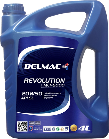Delmac 20w50 Petrol Engine Oil
20w50, API SL