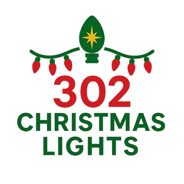 302 Christmas Lights logo Delaware holiday lighting company