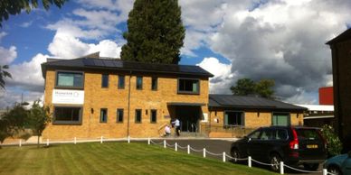 A new small, modern building