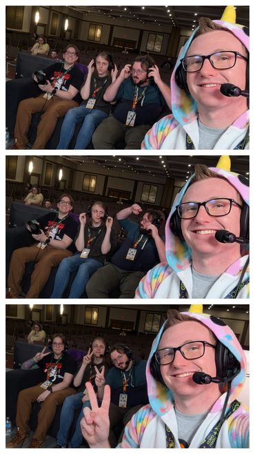 selfie gamers awesome games done quick narwhal pod