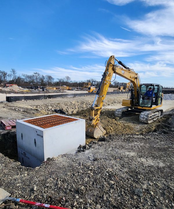 Storm Drain Inlet Structure Gribble Construction Gatesville, Texas