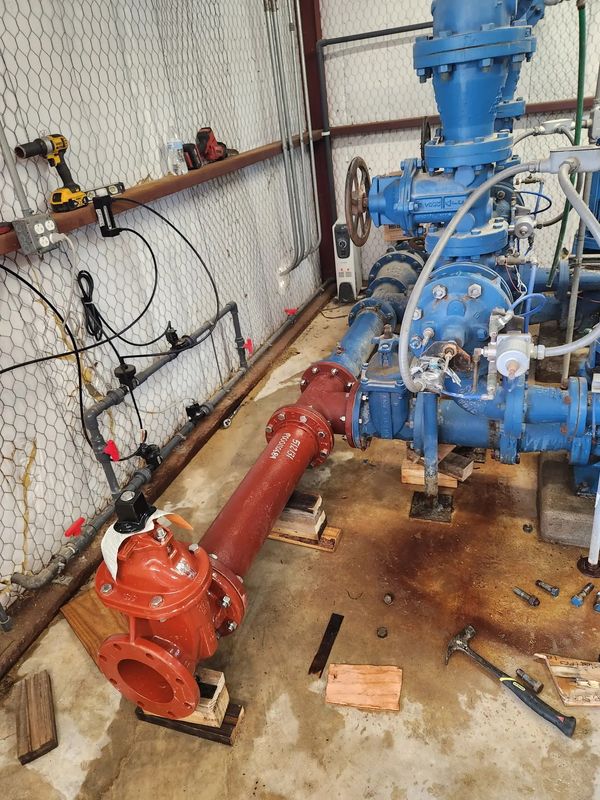 Municipal Utility Pump Station Upgrade Gribble Construction Gatesville, Texas