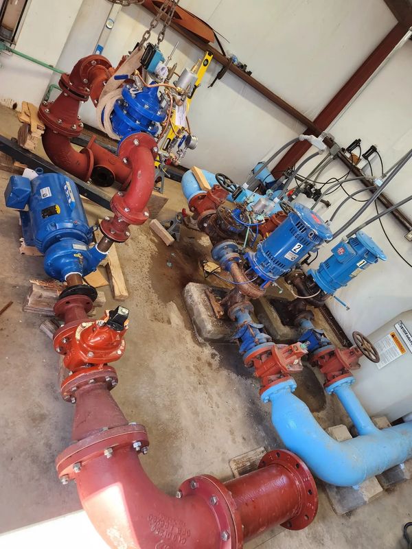 Municipal Utility Pump Station Upgrade Gribble Construction Gatesville, Texas