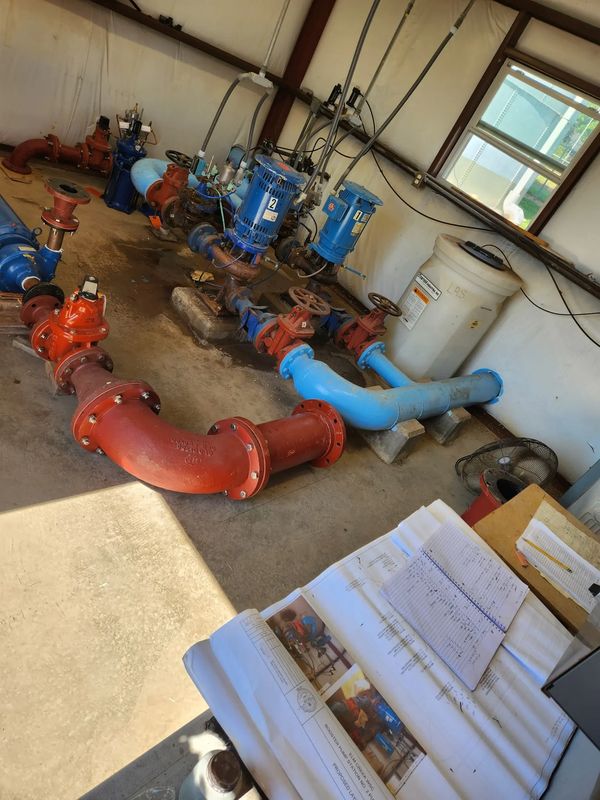 Municipal Utility Pump Station Upgrade Gribble Construction Gatesville, Texas
