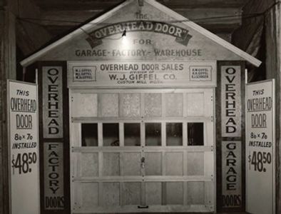 Old Showroom Door