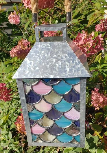 stained glass lantern