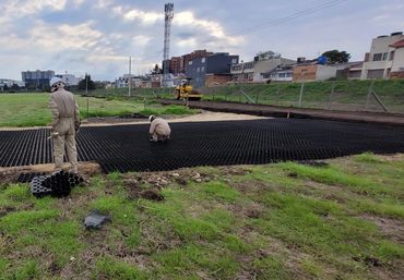 Piso exterior fácil de instalar