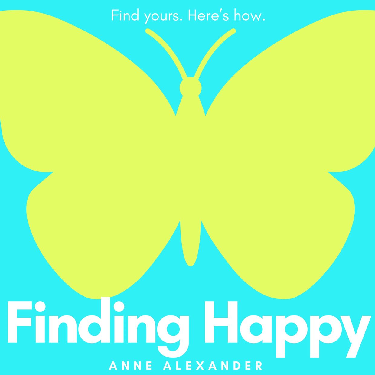 FINDING HAPPY podcast Anne Alexander Find your happy here's how