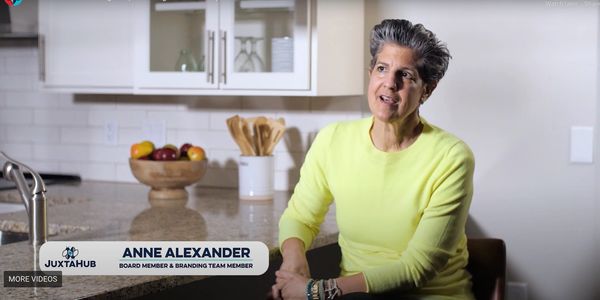 ANNE ALEXANDER woman of depth and founder of SOULCANDY talking about JuxtaHub