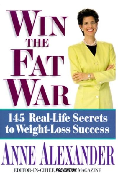 ANNE ALEXANDER founder of SOULCANDY on cover of first New York Times bestseller WIN THE FAT WAR