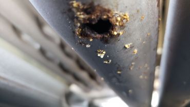 Damage heat exchanger