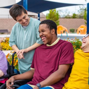 NDIS Support worker in Melbourne assisting with community participation.