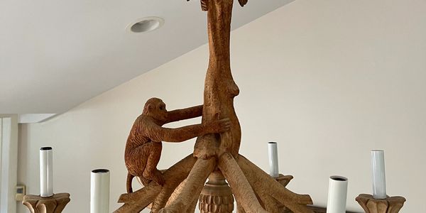 Monkey light fixture