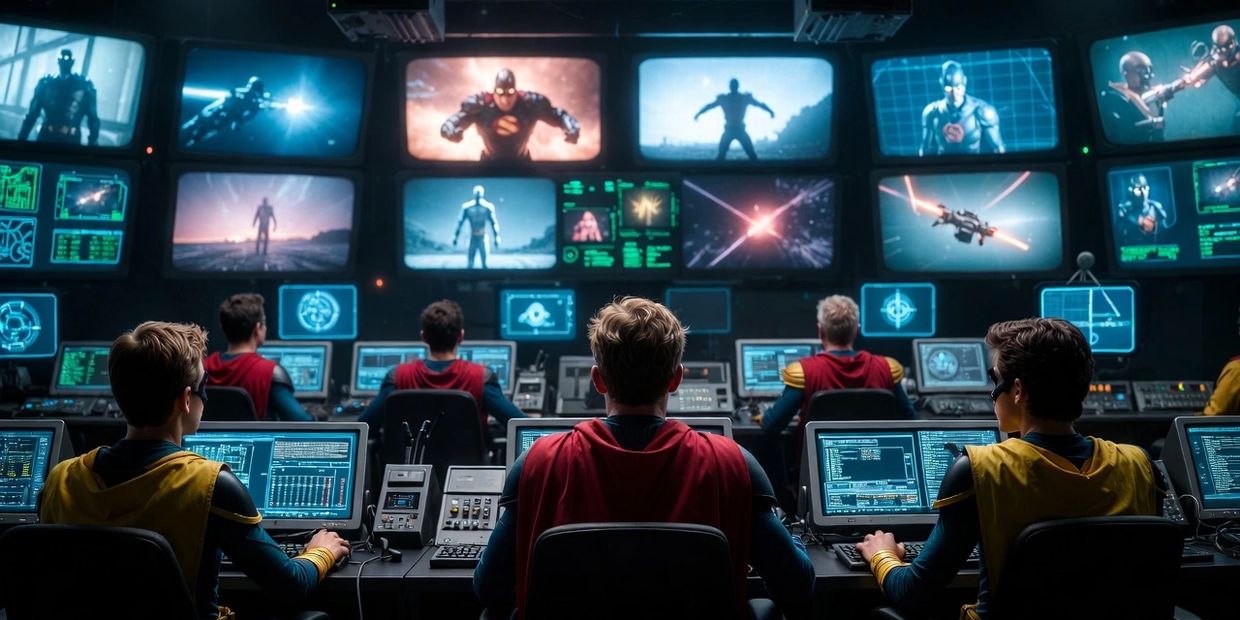 Superhero Sidekicks control center image