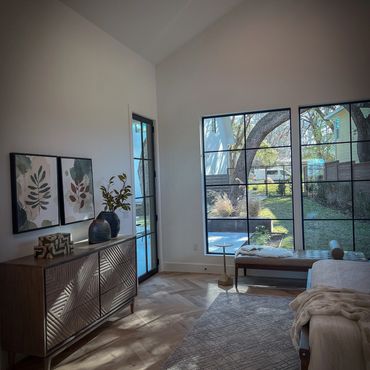 Horseshoe Bay Hill Country Texas Modern Bedroom House Remodel Builder Developer Calico Development