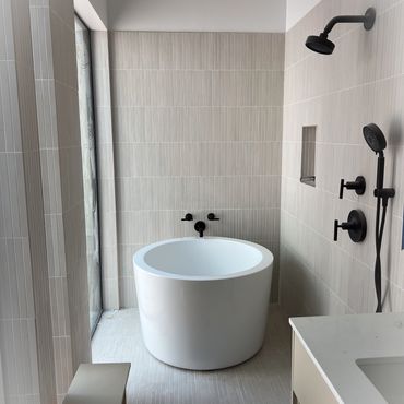 Horseshoe Bay Hill Country Texas Bathroom Modern House Remodel Builder Developer Calico Development