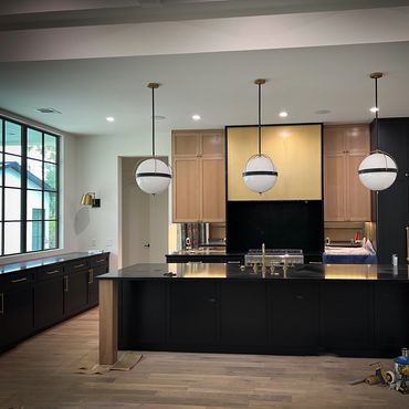Horseshoe Bay Hill Country Texas Kitchen House Remodel Builder Lighting Calico Development