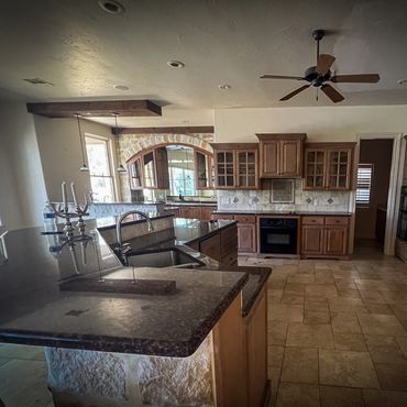 Horseshoe Bay Hill Country Texas Kitchen House Remodel Builder Developer Calico Development