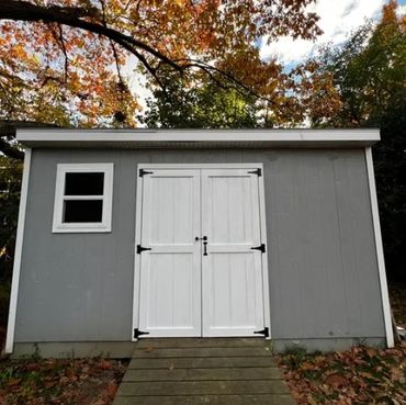 Custom doors for shed