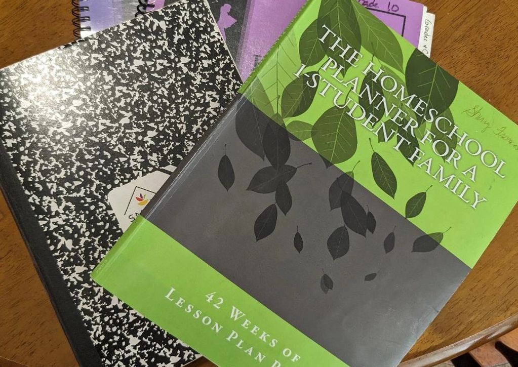 You can buy a planner designed for homeschooling or simply purchase a regular notebook.