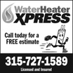 Water Heater Xpress
315-727-1589