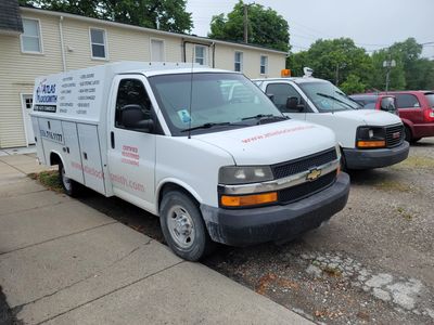Fully lettered up Certified Locksmith work vehicles