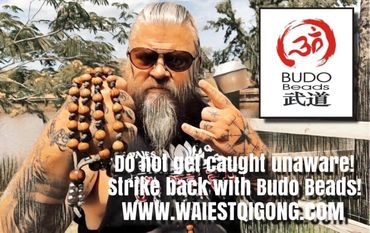 Budo Beads ~ Relieve Stress & Anxiety . Meditation . Self-Defense  . Mala Beads