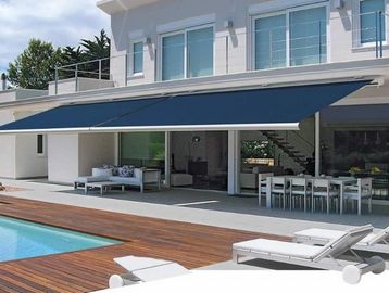 Motorized retractable awnings and exterior sun shades for Vancouver and Coquitlam, BC