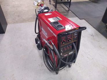 Lincoln mig welder, fabrication welding