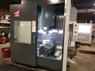 Haas UMC 750 5-axis machining