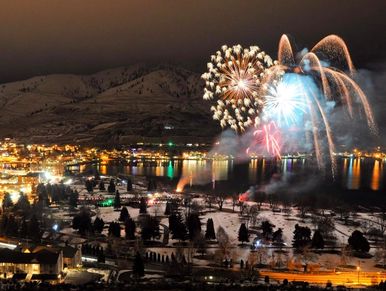 Lake Chelan Fireworks Washington