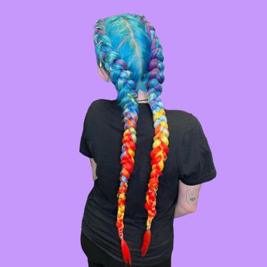 Festival Braids, Rave Hair