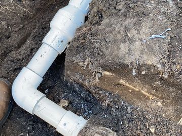 New check valve installed