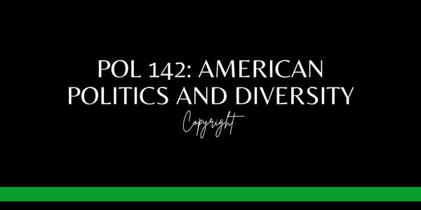 Click the photo to see this course on American Politics and Diversity