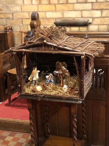 The 'mini crib' at St Chad's Hopwas