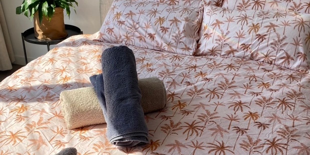 Hotel style cleaning and bed making