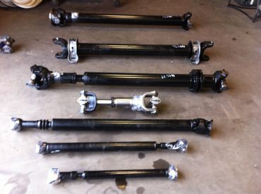 ALL TYPES DRIVESHAFTS 1310 1350 PTO SHAFTS BLOWER SHAFTS POWER TRAIN SAVERS FUSES HANGER BEARINGS