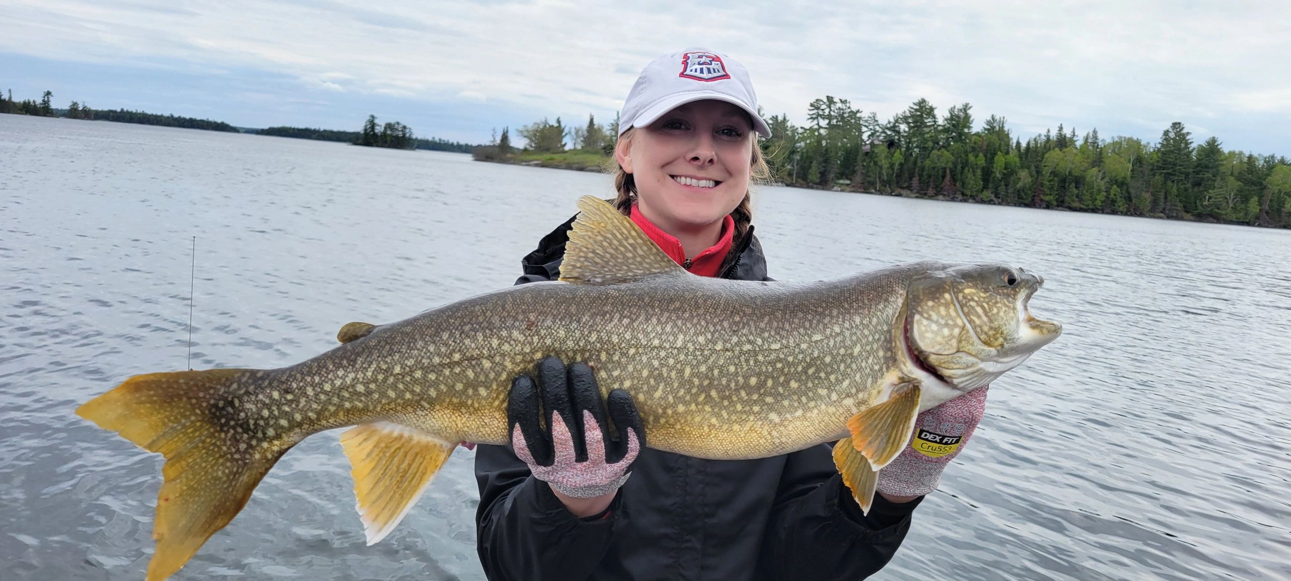 32 inch Lake Trout from White Fish Bay