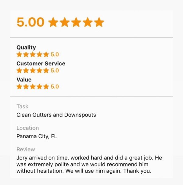Pressure washing reviews local company good reviews