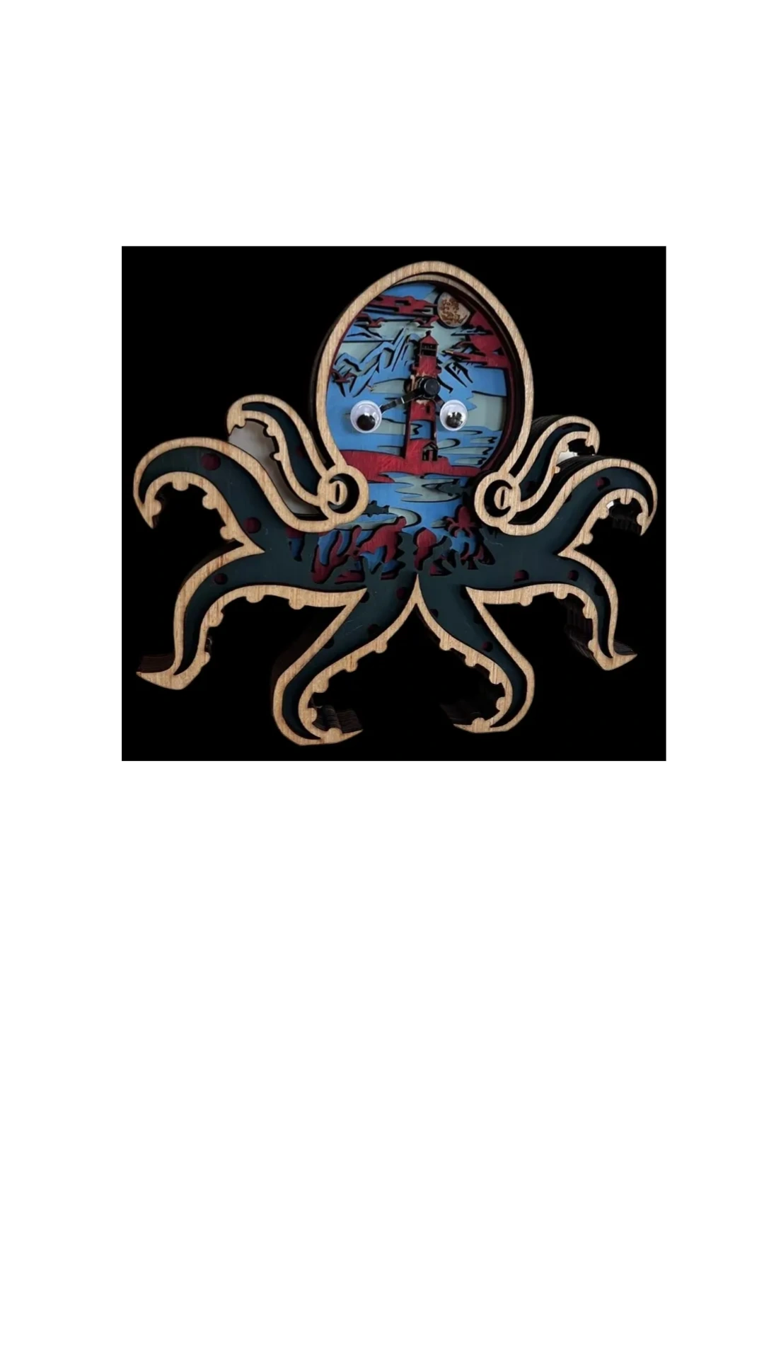 SUSANNA THR OCTOPUS Clock