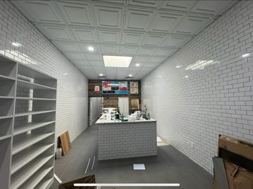 Coastal Electric completed commercial lighting work for a renovated business space.
