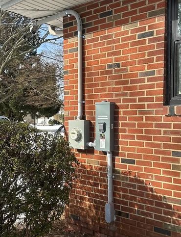 Outdoor Electrical Service Upgrade in Asbury Park New Jersey