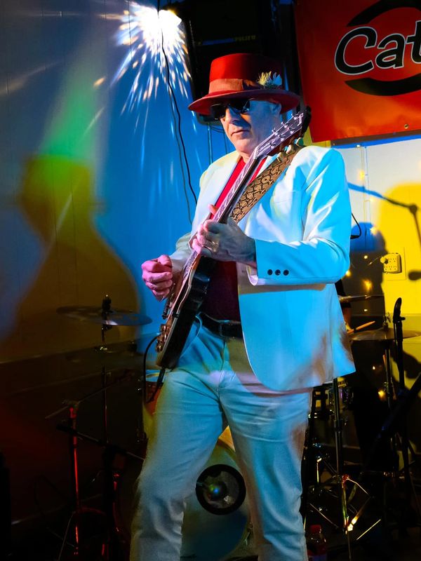 Jim Penner Lead Guitar for Cat Wells Blues Band