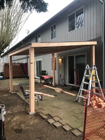 Freestanding pergola to match HOA requirements