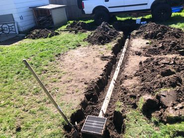 Gutter drainage repair