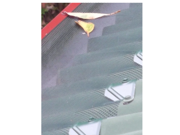 Aluminium gutter guard