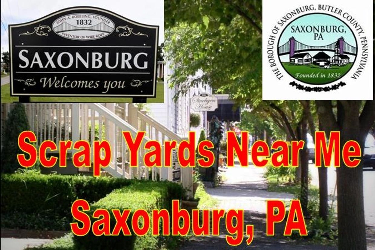 Saxonburg, Scrap Yards Near Me, Bob's Auto & Salvage. downtown street view