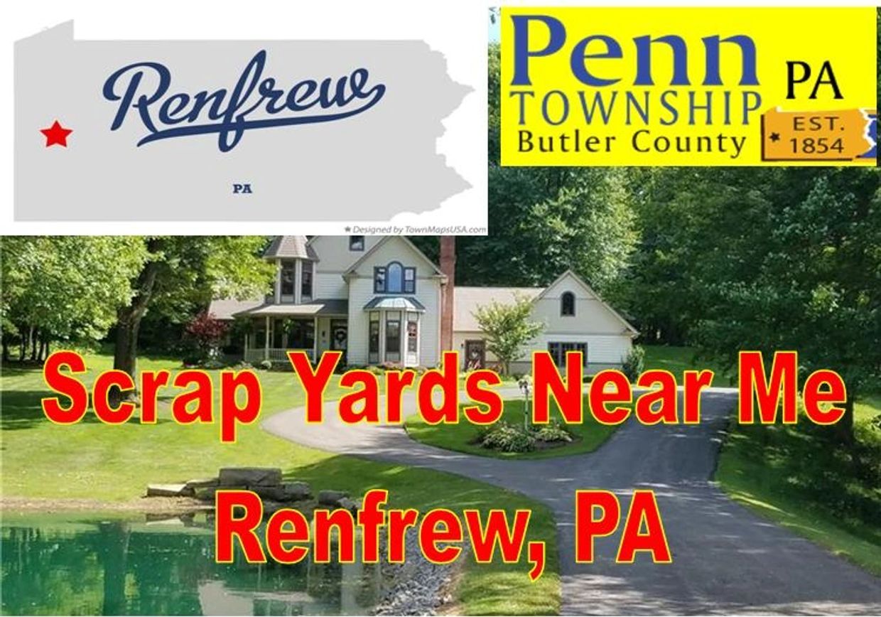 Renfrew, Scrap Yards Near Me, Bob's Auto & Salvage, Penn Township logo and map