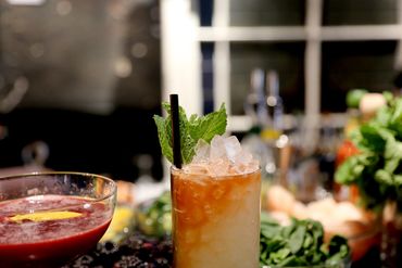 great cocktail at baharat