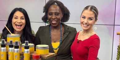 We visited Channel 2 News about our Neta’s Natural Products